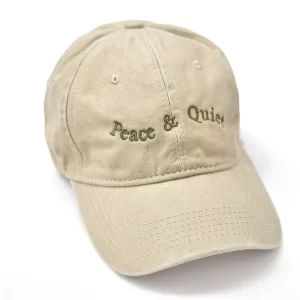 Gorra Peace & Quiet - color beige