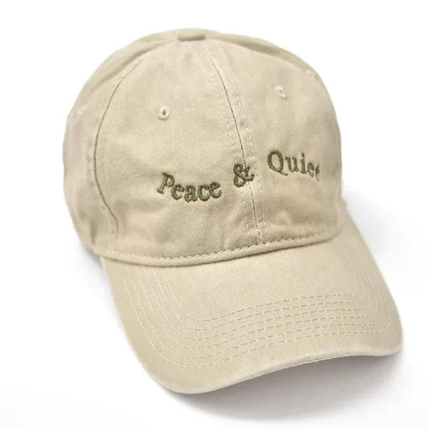 Gorra Peace & Quiet - color beige