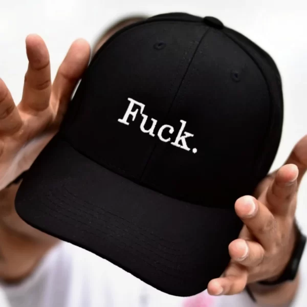 Gorra Fuck - color negro